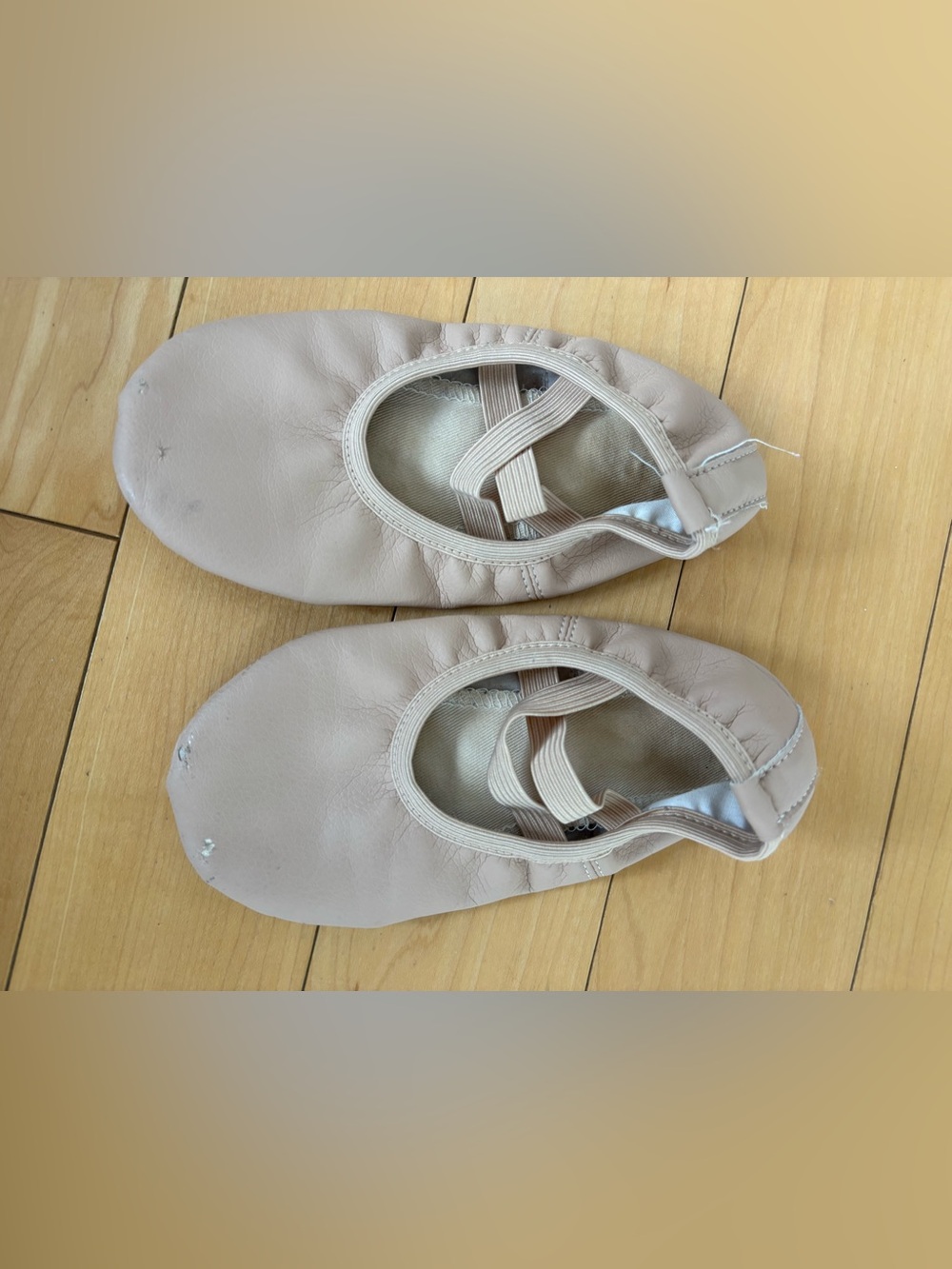 Nude kids dance slippers 190 (1.5)
